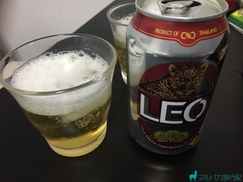 タイのビールで最も大きなシェアを持っているLeo